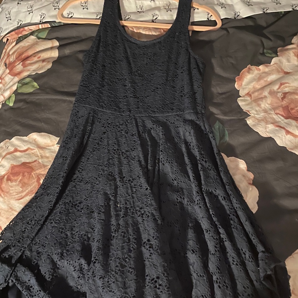 Navy blue dress